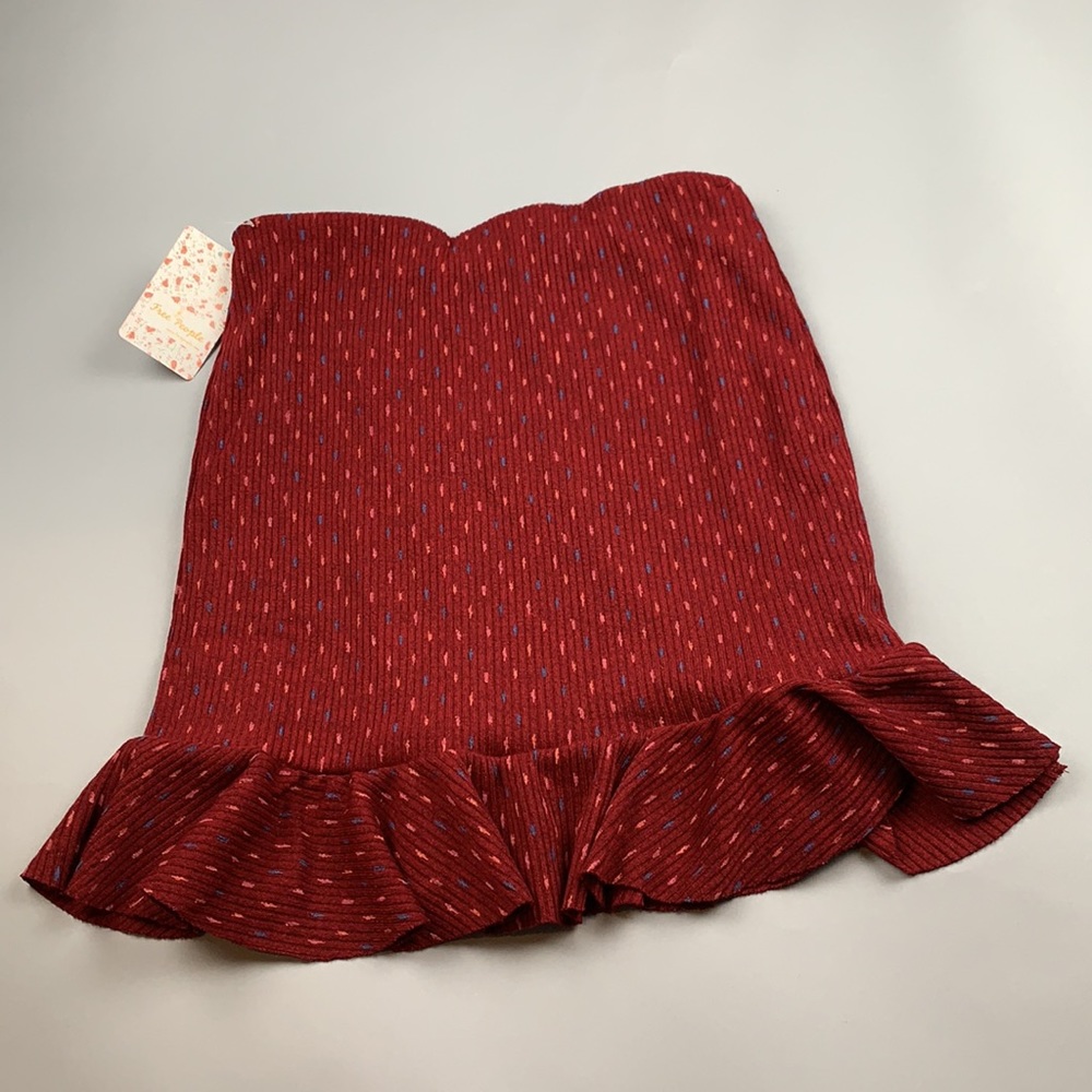 NWT Free People Mood Skirt Set in Copper Combo - Picture 9 of 15